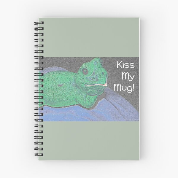 Item preview, Kiss My Mug Frog designed and sold by kristalcurt.