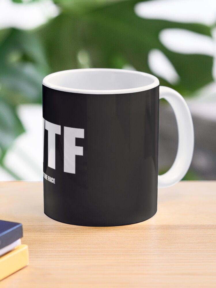 WTF - What the fuck Coffee Mug by Cristian Iaccarino (Chrisworks Design) -  Society6