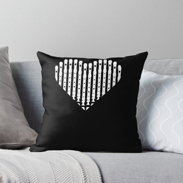 Item preview, Flute Heart Flutist Gift Musician designed and sold by jeffded.