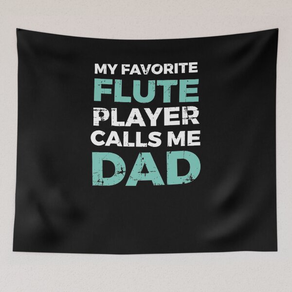 Item preview, Flutist Dad Father's Day Gift Flute designed and sold by jeffded.