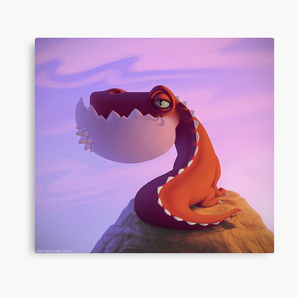Dragonsaur Canvas Print