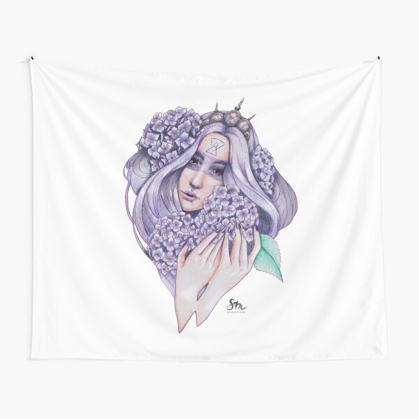 Hydrangea Fairy Tapestry