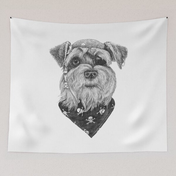 Item preview, Pirate Schnauzer designed and sold by Ronn Kools.