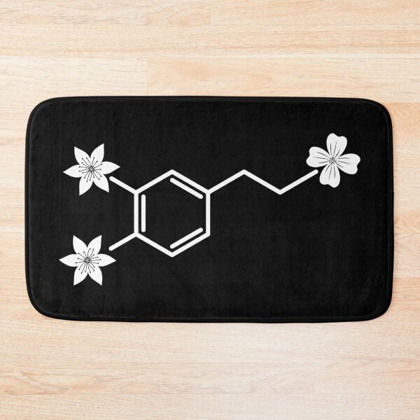 Item preview, Dopamine Molecule and Flowers Chemistry designed and sold by mrhighsky.