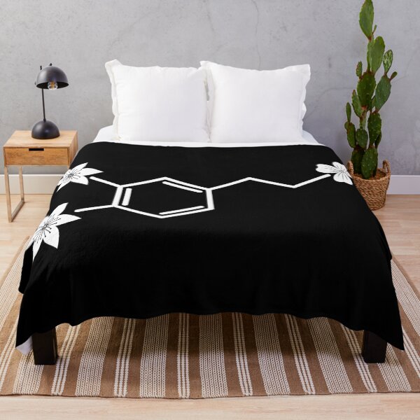 Item preview, Dopamine Molecule and Flowers Chemistry designed and sold by mrhighsky.