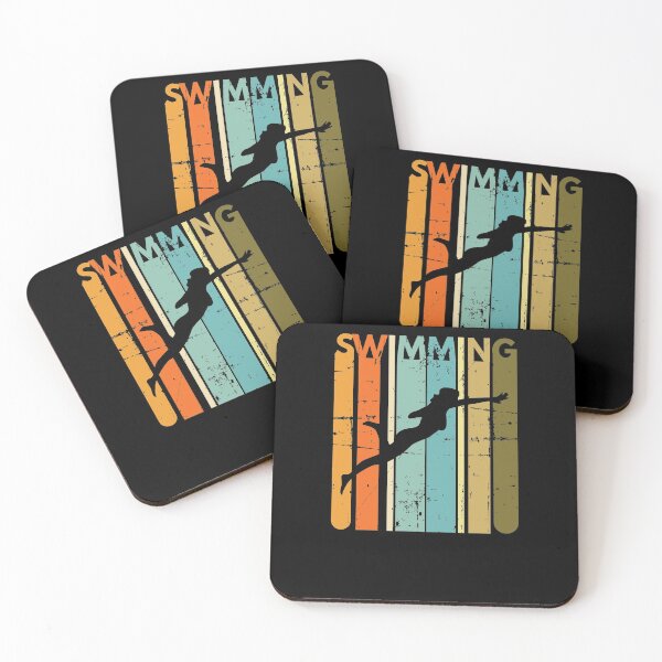 Item preview, Retro Swimming Vintage Swimmer Gift designed and sold by jeffded.