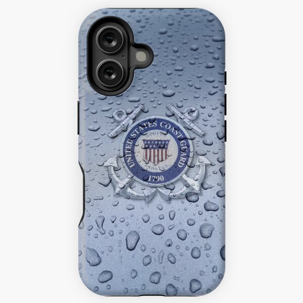 Item preview, Raindrop US Coast Guard  designed and sold by FantasySkyArt.
