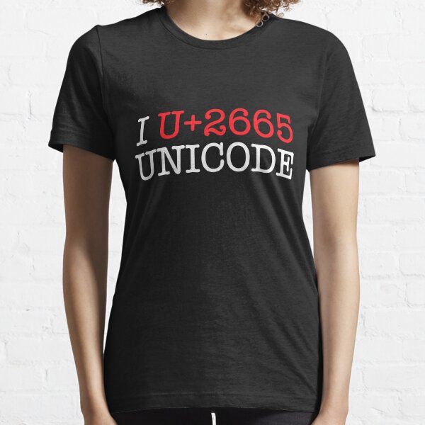 Unicode T Shirts Redbubble - roblox character appearance id white t shirt roblox free