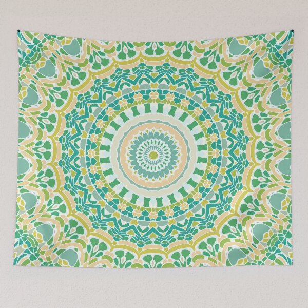 Item preview, In the Fields Mandala designed and sold by Kelly Dietrich Mandala & Fractal Art.