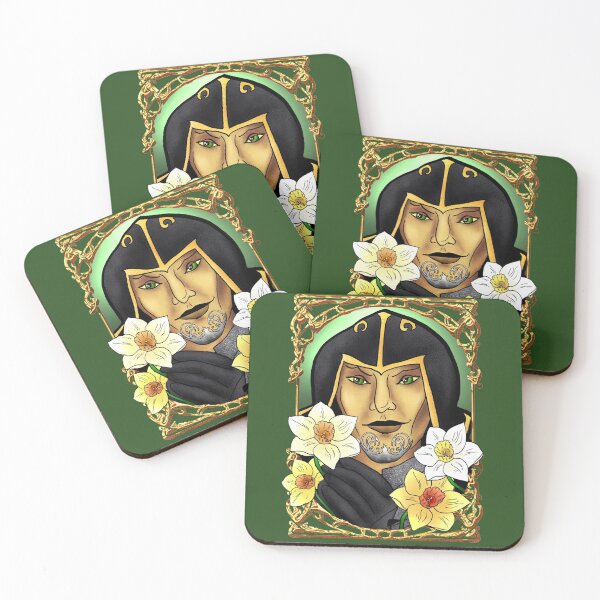 Item preview, Narcissus poeticus. Daffodil. Ondolemar. Elf designed and sold by NorroenDyrd.