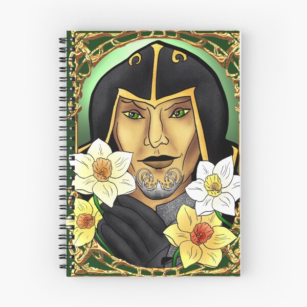Item preview, Narcissus poeticus. Daffodil. Ondolemar. Elf designed and sold by NorroenDyrd.
