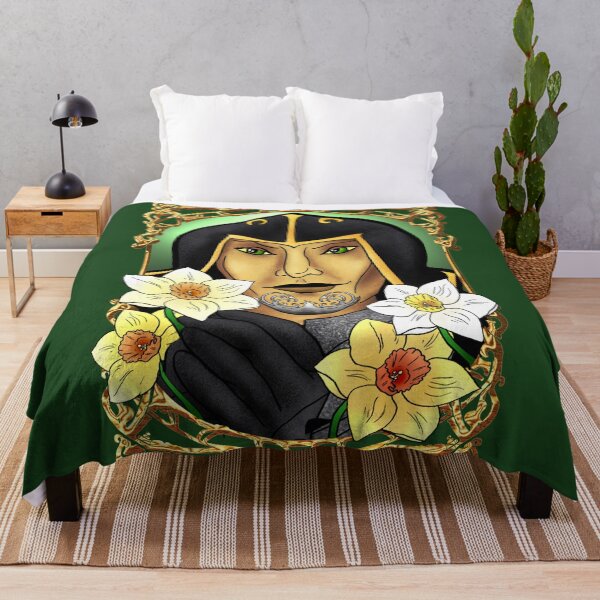 Item preview, Narcissus poeticus. Daffodil. Ondolemar. Elf designed and sold by NorroenDyrd.