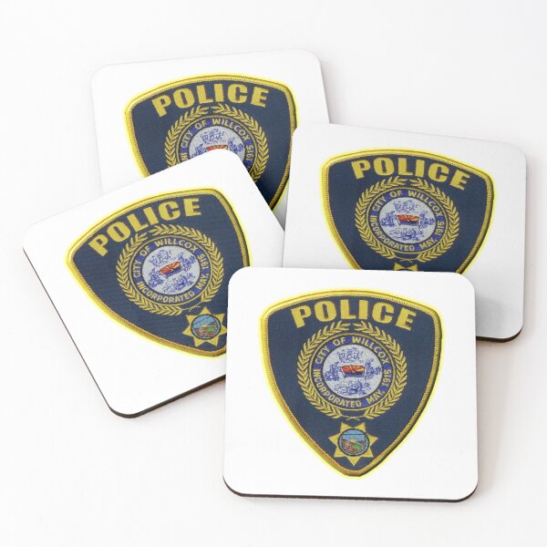 Item preview, Wilcox Arizona Police designed and sold by Lawrence Baird.
