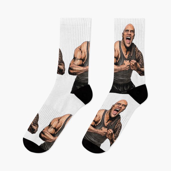 Item preview, Dwayne Johnson designed and sold by InkFish Art.