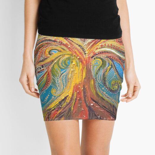Fruit of the spirit tree Mini Skirt