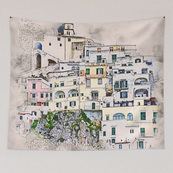 Item preview, Amalfi, Italy designed and sold by AM FineArtPrints.