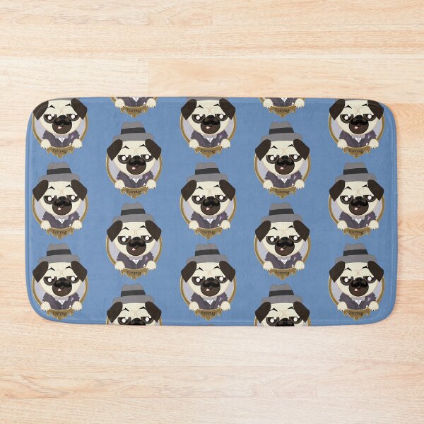 Item preview, Great Detective Poirpug. Poirot the Pug designed and sold by NorroenDyrd.