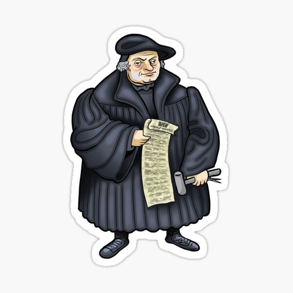 Item preview, Martin Luther designed and sold by MacKaycartoons.