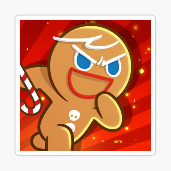 "The Cookie Run Logo" Sticker for Sale by MegOwO Redbubble