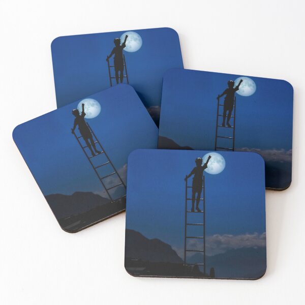 Artikelvorschau, Junge und Mond Montreux die Schweiz entworfen und verkauft von Professional Art by Mike Molloy .