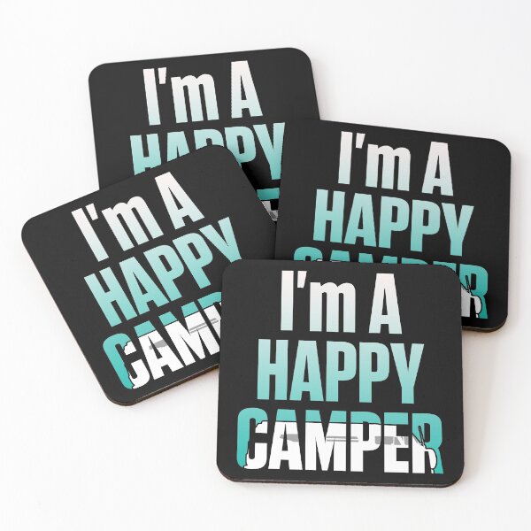 Item preview, I'm A Happy Camper designed and sold by SassyClassyMe.