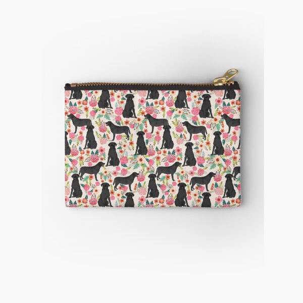 Item preview, Black Labrador Florals pattern designed and sold by PetFriendly.
