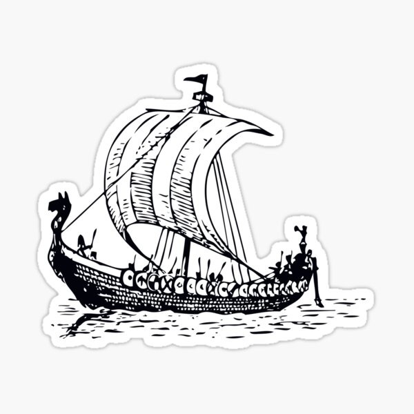 Item preview, Viking Longboat  designed and sold by knightsydesign.