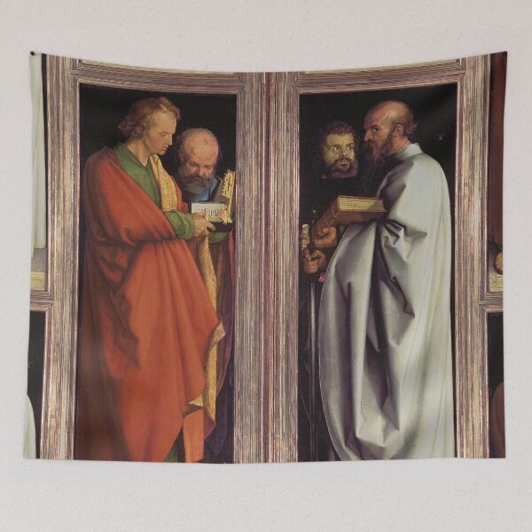 Artikelvorschau, Vier Apostel Vintage portrait by Albrecht Durer circa 1500 entworfen und verkauft von Vintage Designs +.