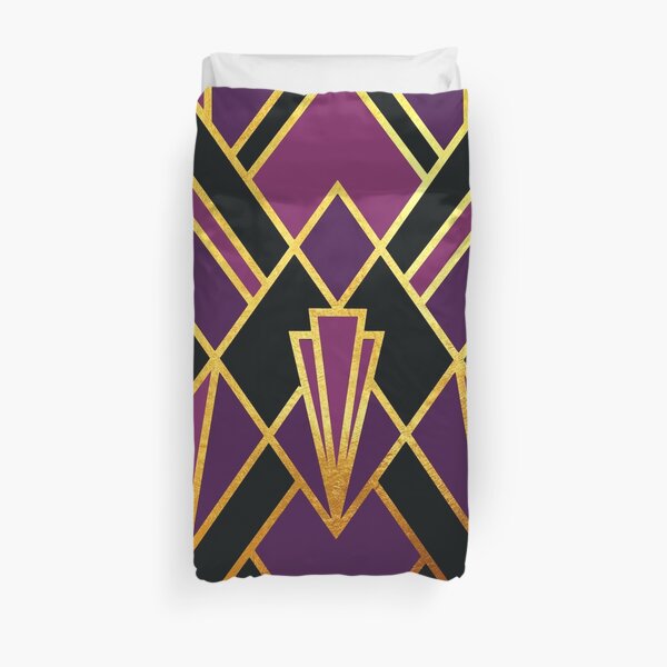 Art Deco Graphic No. 50 Duvet Cover