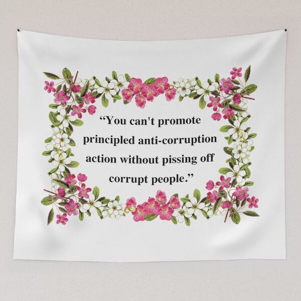Item preview, Kent Corruption Quote - Pissing Off Corrupt People designed and sold by Thelittlelord.