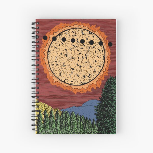 Venus in Transit Spiral Notebook