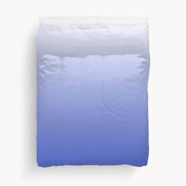 Vishuddha Chakra Blue Ombré Duvet Cover