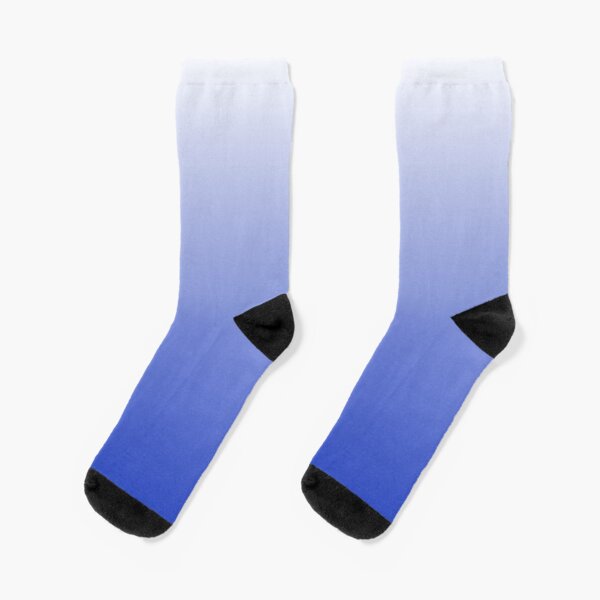 Vishuddha Chakra Blue Ombré Socks