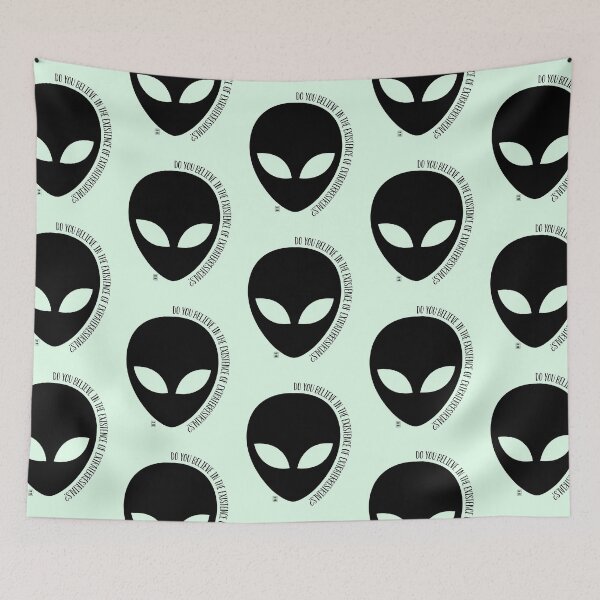 Item preview, Do you believe in the existence of extraterrestrials? designed and sold by fanartbygabi | Gabi Veiga.
