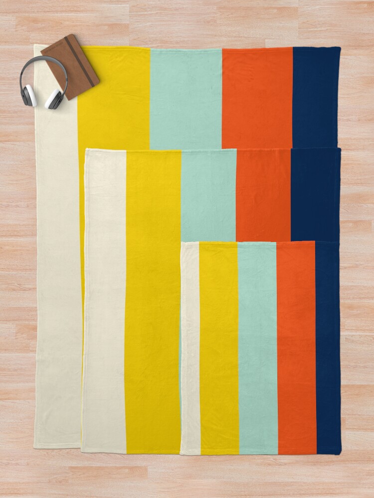 Alternate view of Summer at the Lake Throw Blanket