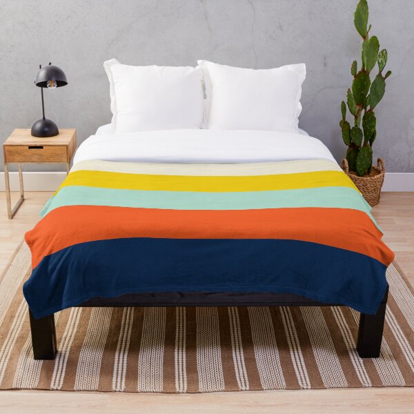 Summer at the Lake Throw Blanket