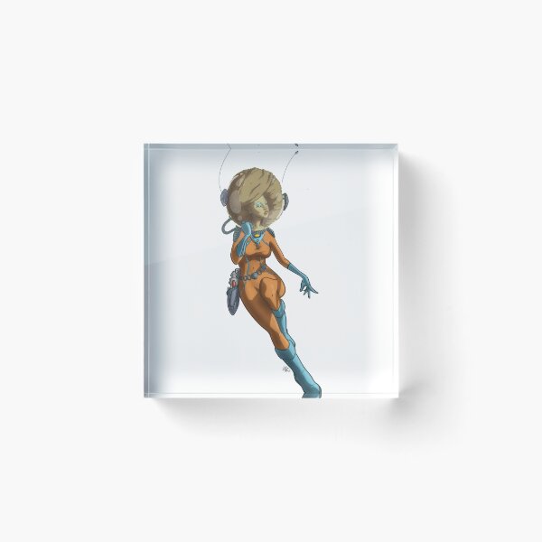 Item preview, Girl in Space designed and sold by MattPao.