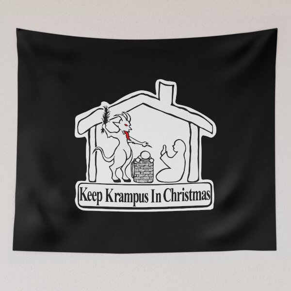 Item preview, Keep Krampus In Christmas! designed and sold by Amorphous Art.