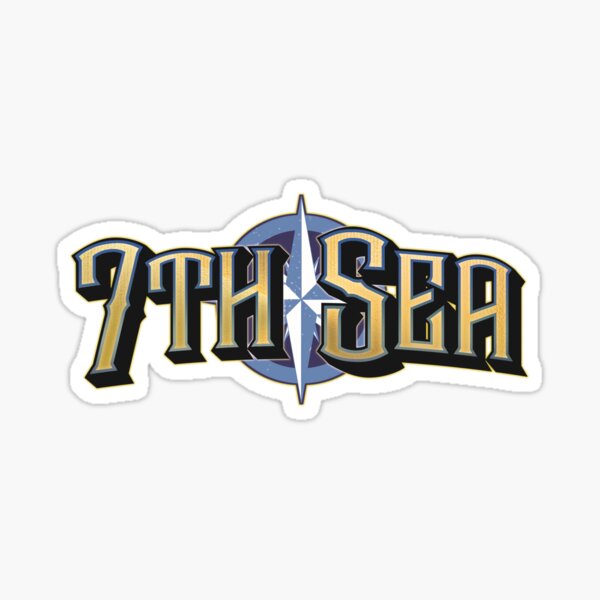 7th Sea Logo Sticker