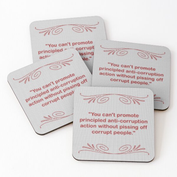 Item preview, Cross Stitch Impeachment Hearings Quote George Kent Corrupt People designed and sold by WesternExposure.