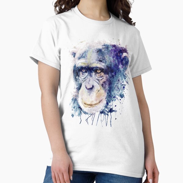 Item preview, Watercolor Chimpanzee designed and sold by caracatita75.