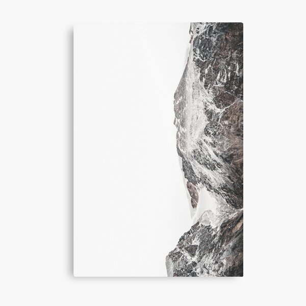 Aperçu de l'œuvre montagne en aluminium créée et vendue par StbdCapsized.