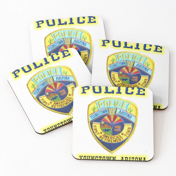 Item preview, Youngtown Arizona Police designed and sold by Lawrence Baird.