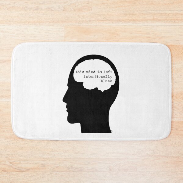 Item preview, Blank Mind designed and sold by artpirate.