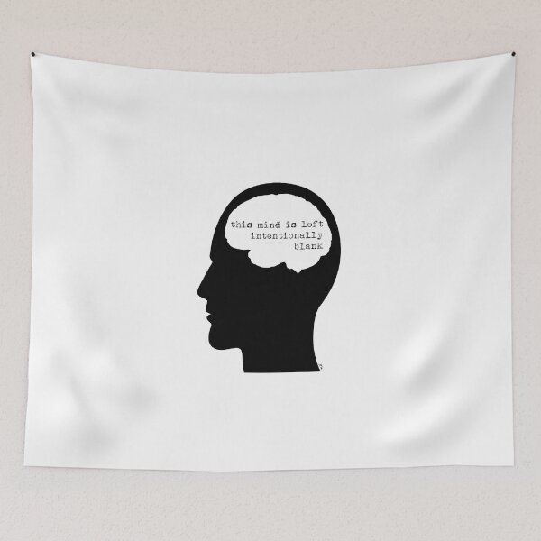 Item preview, Blank Mind designed and sold by artpirate.