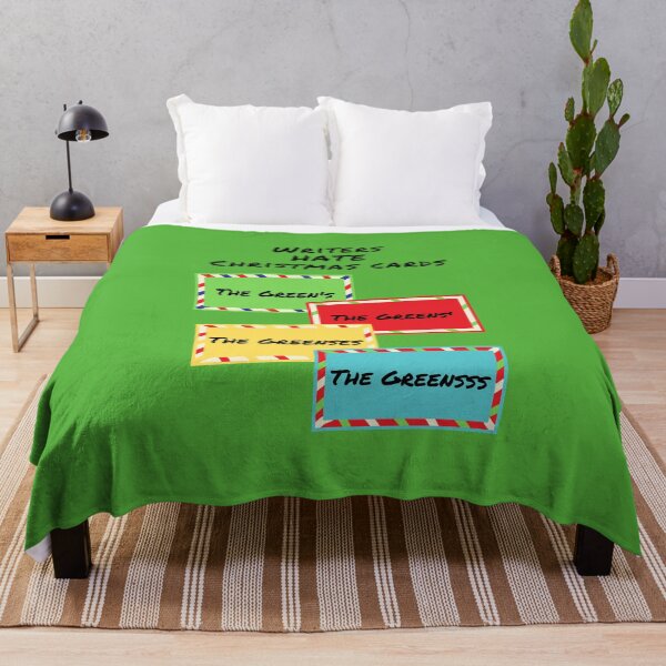 Item preview, Writers hate Christmas cards funny holiday green designed and sold by GrammarDance.