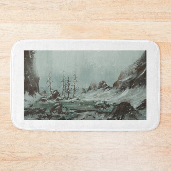 Item preview, Winter Storm Environment Illustration designed and sold by sktchup.