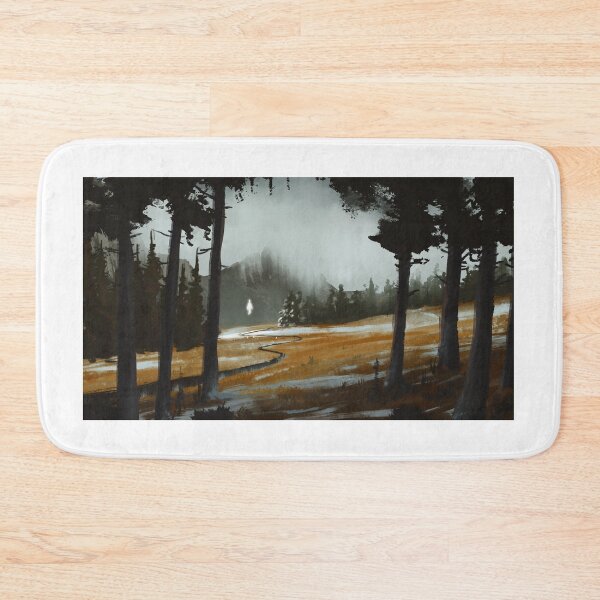 Item preview, Gloomy Mountain Pass Environment with Snow designed and sold by sktchup.