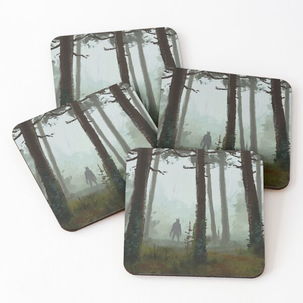Item preview, Foggy Forest Environment with Creepy Creature Just Kinda Standing There designed and sold by sktchup.