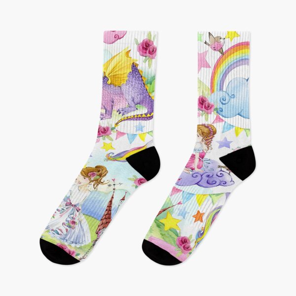Item preview, Princess with Dragons and Unicorns designed and sold by christineiris.